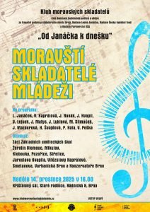 Moravští skladatelé mládeži v Brně – 14. prosince v 16 hodin